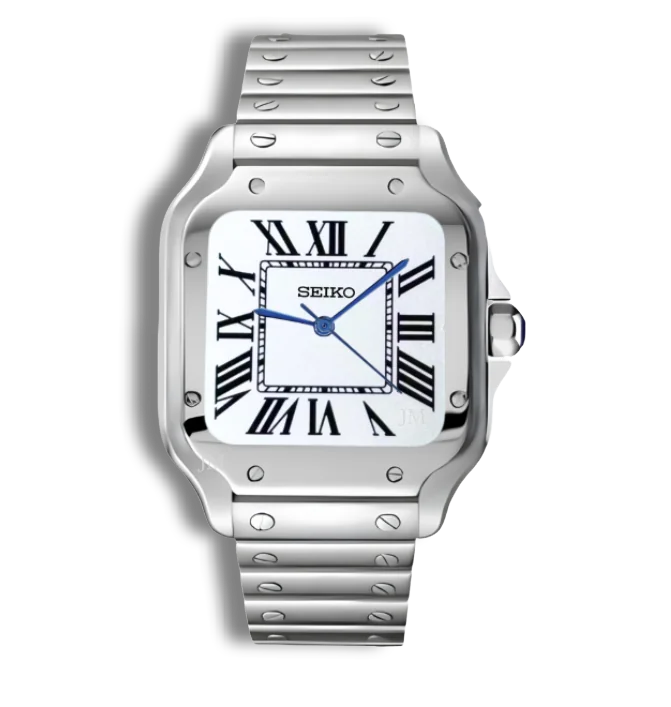 SeikoMod Santos Blanche