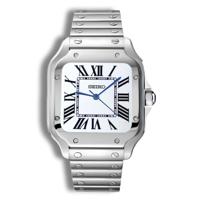 SeikoMod Santos Blanche